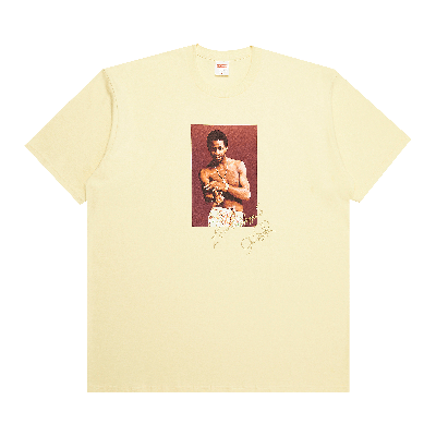 Pre-owned Supreme Al Green Tee 'pale Yellow' | ModeSens