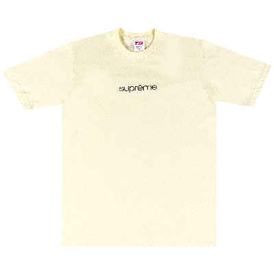 Supreme classic hot sale logo tee