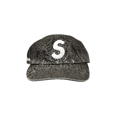 Pre-owned Supreme X Kevlar Denim S Logo 6-panel 'black'
