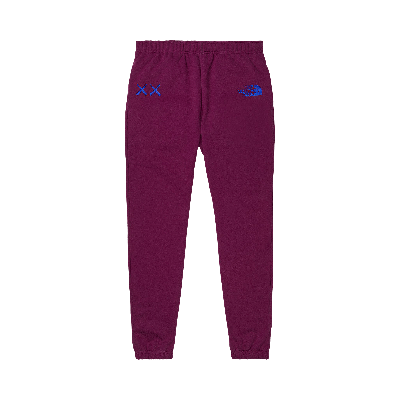 Pre-owned The North Face X Kaws Sweatpants 'pamplona Purple'