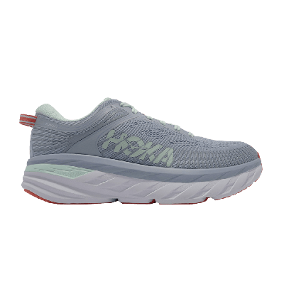 Pre-owned Hoka Wmns Bondi 7 Wide 'blue Fog'