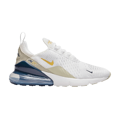 Pre-owned Nike Wmns Air Max 270 Essential 'white Armory Navy'