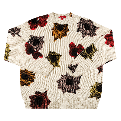 Pre-owned Supreme X Nate Lowman Sweater 