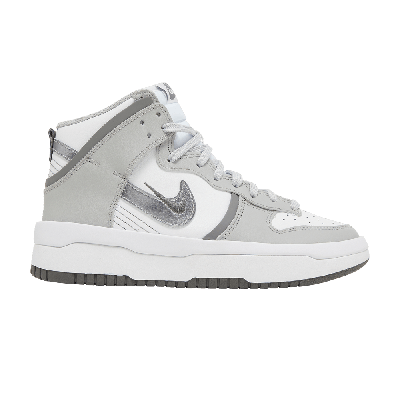 Pre-owned Nike Wmns Dunk High Up 'light Smoke Grey' In White