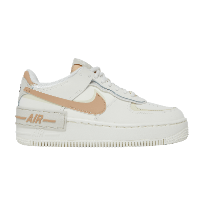 Pre-owned Nike Wmns Air Force 1 Shadow 'sail Hemp' In White