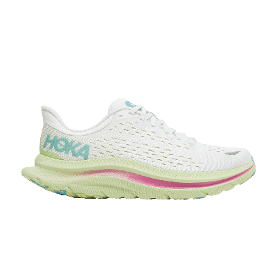Pre-owned Hoka Wmns Kawana 'blanc De Blanc Butterfly' In White