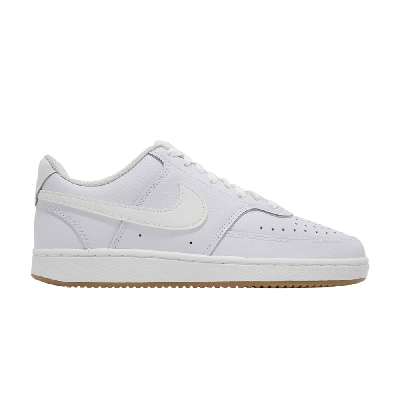 Pre-owned Nike Wmns Court Vision Low 'whisper Gum' In White