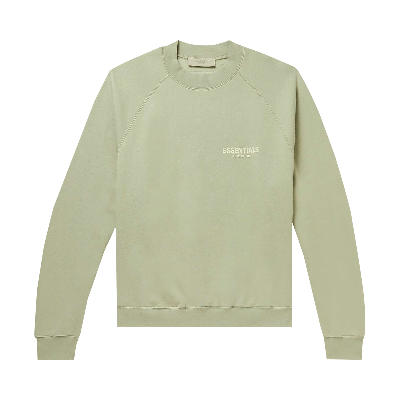 Pre-owned Essentials Fear Of God   Crewneck 'seafoam' In Green