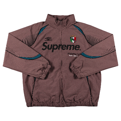 ジャケット・アウター Supreme umbro track jacket dusty plum M Supreme Umbro Track Jacket Dusty PlumSupreme Umbro Track