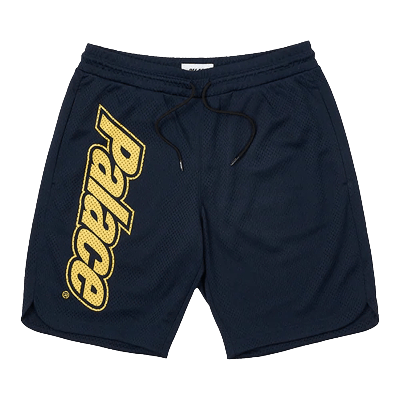Pre-owned Palace Lowercase Font Shorts 'navy' In Blue