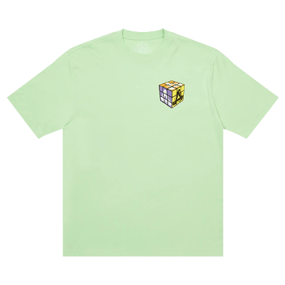 Pre-owned Palace Kids'  Don't Be Square T-shirt 'pistachio' In Green