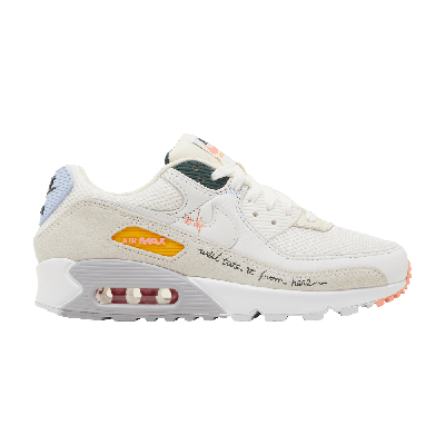 Pre-owned Nike Wmns Air Max 90 'we'll Take It From Here' In White
