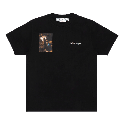 Pre-owned Off-white Caravag Lute Slim Short-sleeve Tee 'black/white'