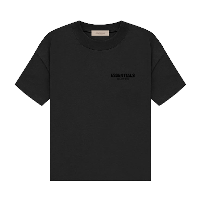 Pre-owned Essentials Fear Of God  Tee 'stretch Limo' In Black