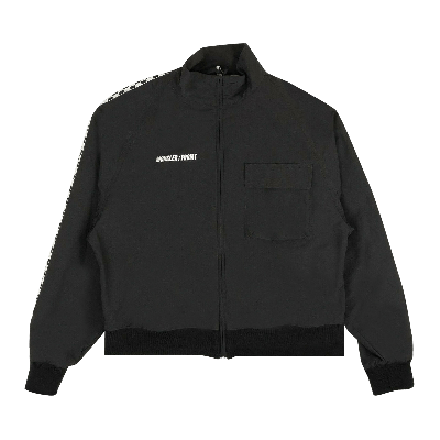 Pre-owned Moncler X Fragment Check Bomber Jacket 'black'