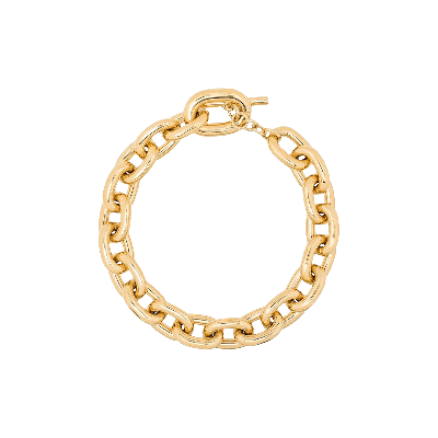 Pre-owned Rabanne Paco  Chain Link Neck Choker 'gold'