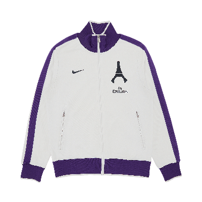Nike Vintage Paris Saint-germain Fly Emirates Logo Track Jacket  'white/purple' | ModeSens
