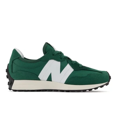 New Balance 327 In Team Forest Green With White | ModeSens