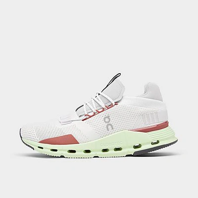 Shop On Women's Cloudnova Running Shoes In White/limelight