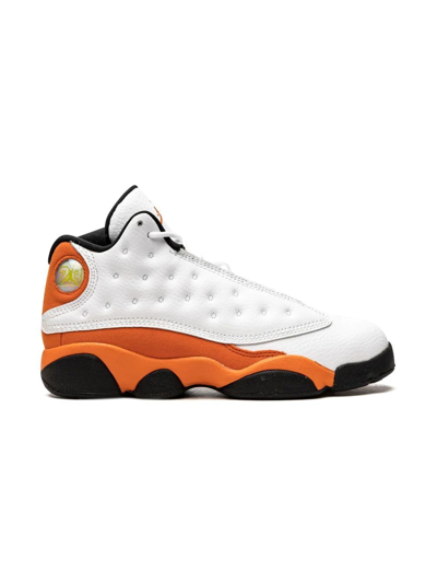 Jordan Air  13 Retro "starfish" Sneakers In White