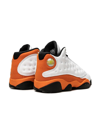 Jordan Air  13 Retro "starfish" Sneakers In White