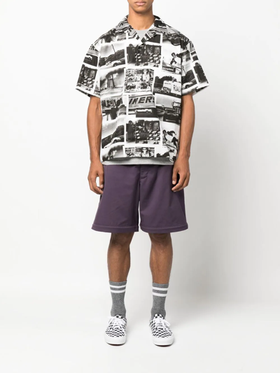 Neighborhood X Osamu Nagahama Photograph-print Shirt In Grey