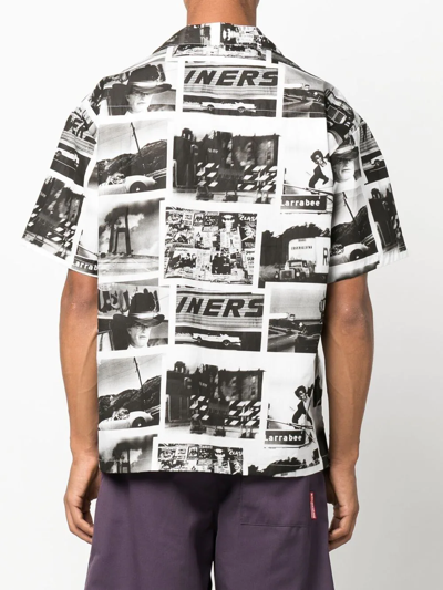 Neighborhood X Osamu Nagahama Photograph-print Shirt In Grey