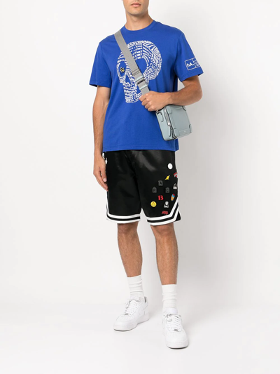 Haculla Skull-print T-shirt In Blue