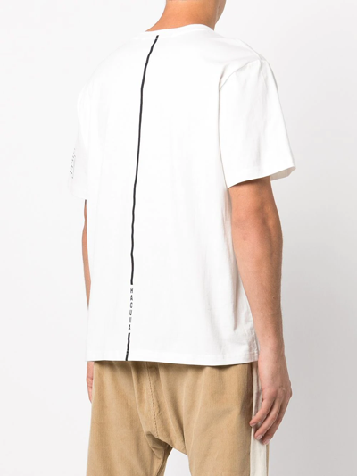 Haculla Chenille Logo Patch T-shirt In White