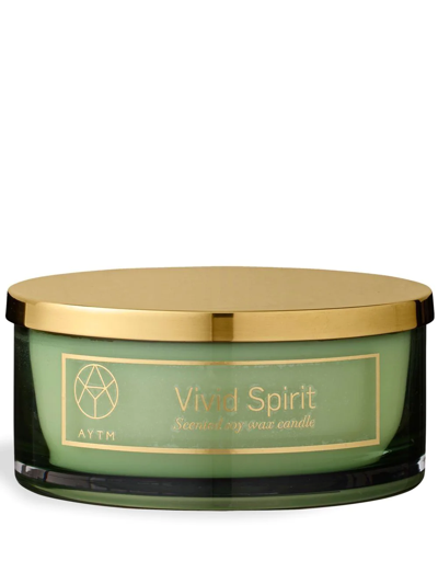 Shop Aytm Vivid Spirit Candle In Green