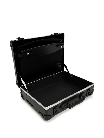 Shop Globe-trotter Centenary Briefcase In Black