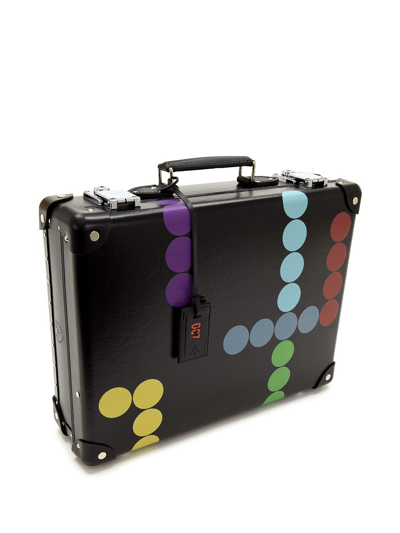 Shop Globe-trotter X Dr. No Polka-dot Print Briefcase In Black