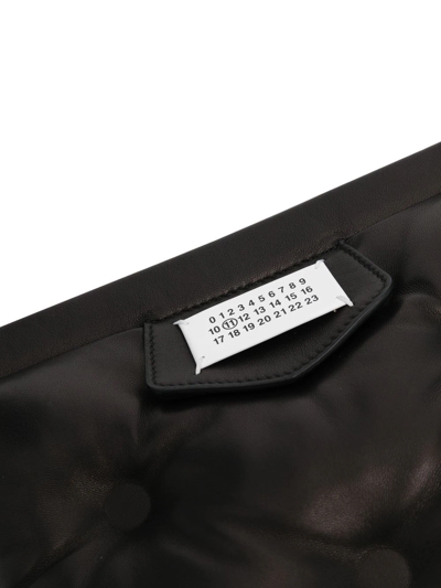Shop Maison Margiela Glam Slam Quilted Crossbody Bag In Black