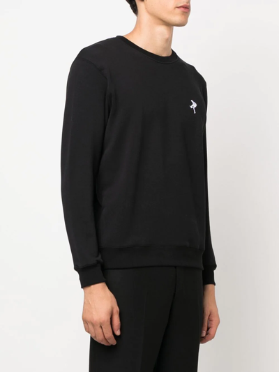 Shop Limitato Photograph-print Long-sleeved Sweatshirt In Black
