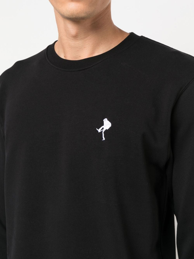 Limitato Photograph-print Long-sleeved Sweatshirt In Black