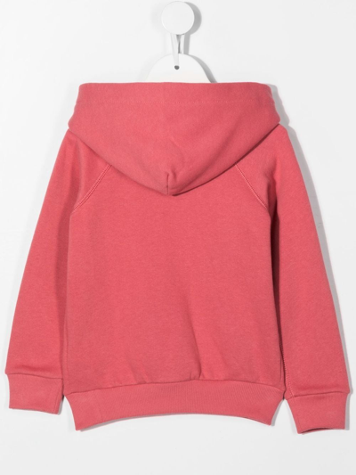 Shop Ralph Lauren Logo-patch Pullover Hoodie In Pink