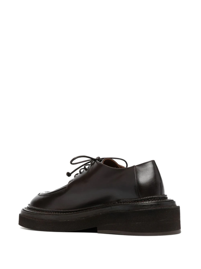 Shop Marsèll Chunky-sole Lace Up Shoes In Brown