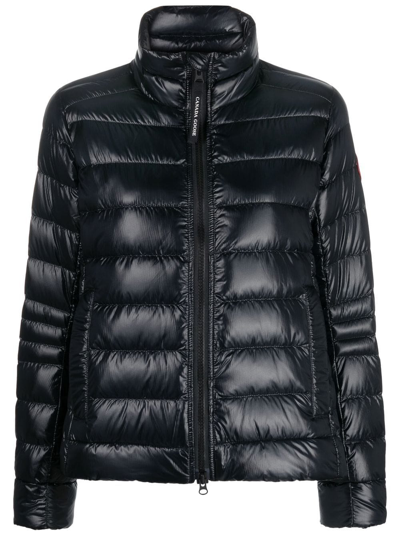 Shop Canada Goose Cypress Quilted Jacket In Black