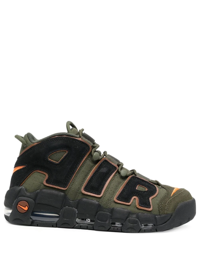 Shop Nike Uptempo '96 High-top Sneakers In Green