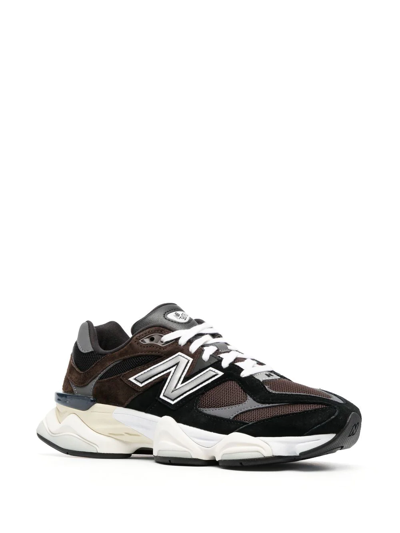 Shop New Balance 9060 Low-top Sneakers In Black