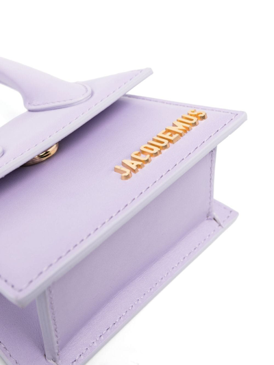 Jacquemus Le Chiquito Mini Bag In Purple