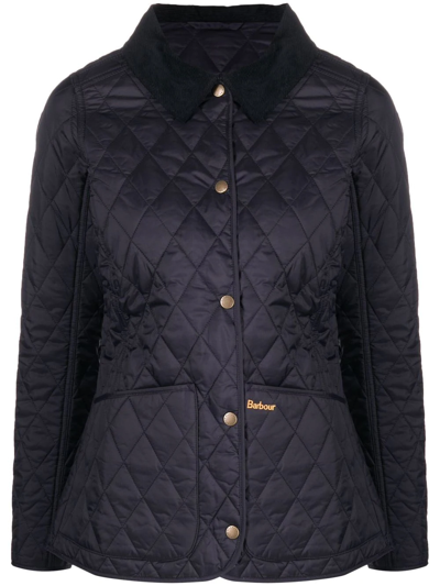 Shop Barbour Annandale Quilted Jacket In Blue