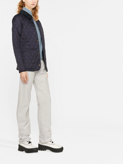 Shop Barbour Annandale Quilted Jacket In Blue