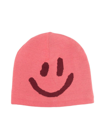 Shop Molo Kenzie Knitted Beanie In Pink
