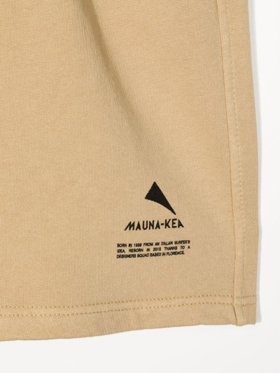 Shop Mauna Kea Logo-print Bermuda Shorts In Neutrals