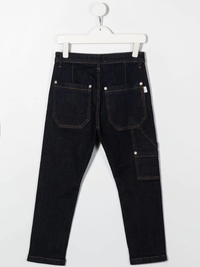 Shop Paolo Pecora Stretch-fit Jeans In Blue