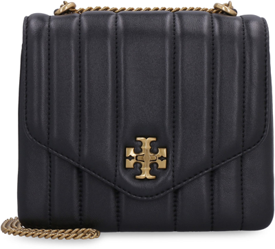 Leather crossbody bag Tory Burch Black in Leather - 25281239