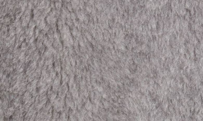 Shop Max Mara Terry Alpaca Blend Bomber Jacket In Light Grey