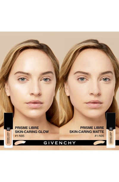 Shop Givenchy Prisme Libre Skin-caring Glow Foundation In 1-n80 Ultra Fair/neutral Tones