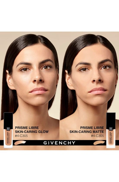 Shop Givenchy Prisme Libre Skin-caring Glow Foundation In 4-n280 Medium/neutral Tones